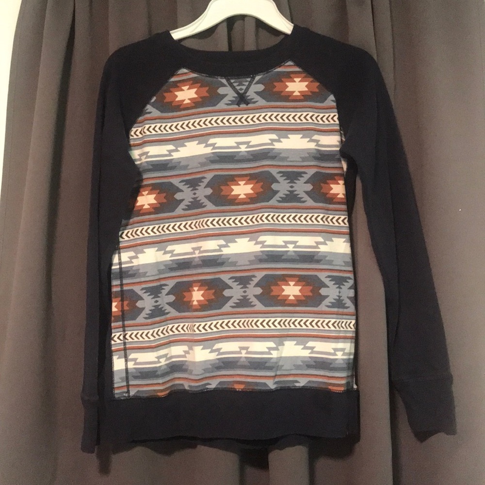 Eddie Bauer Patterned Sweatshirt - image 1